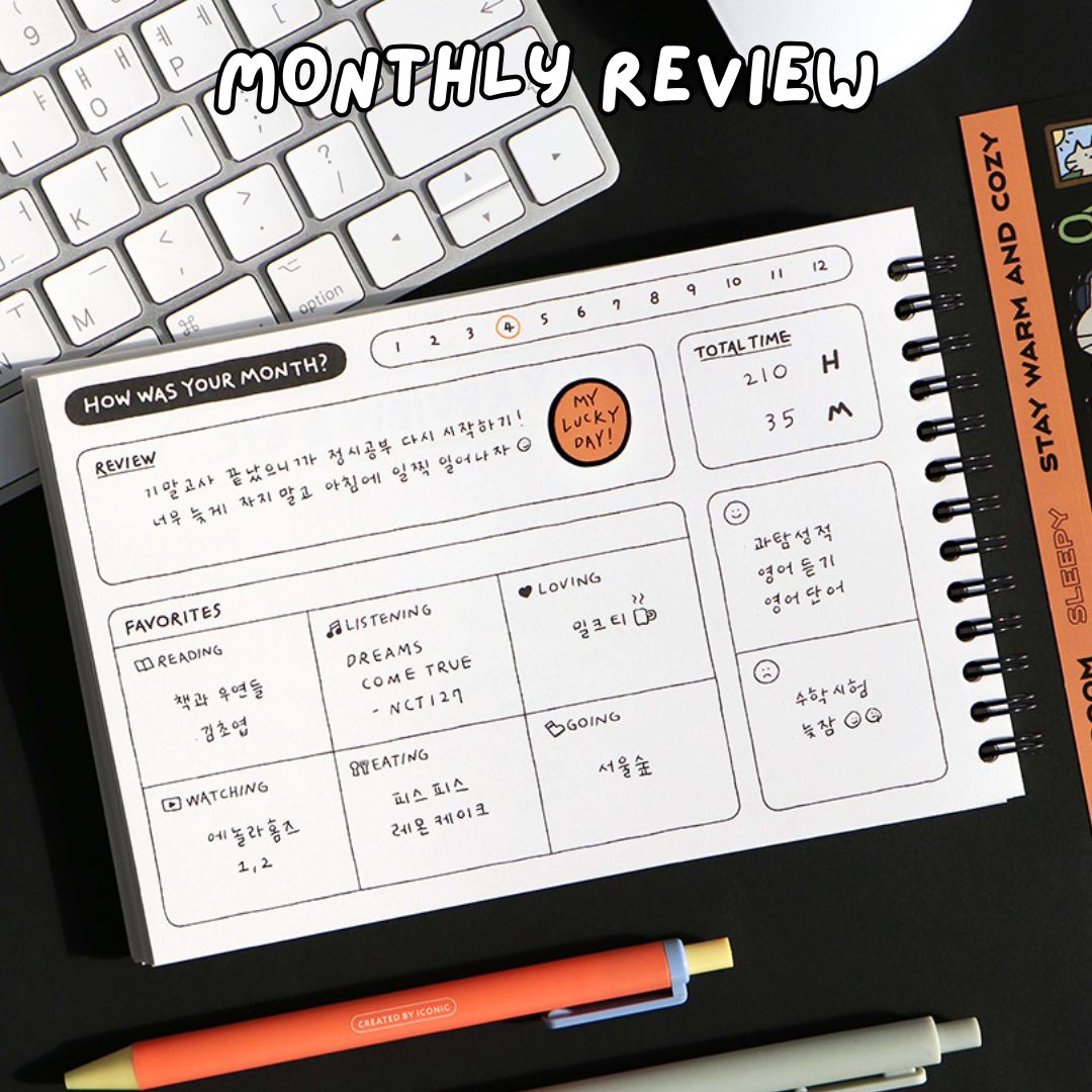 Iconic Doodle Study Planners