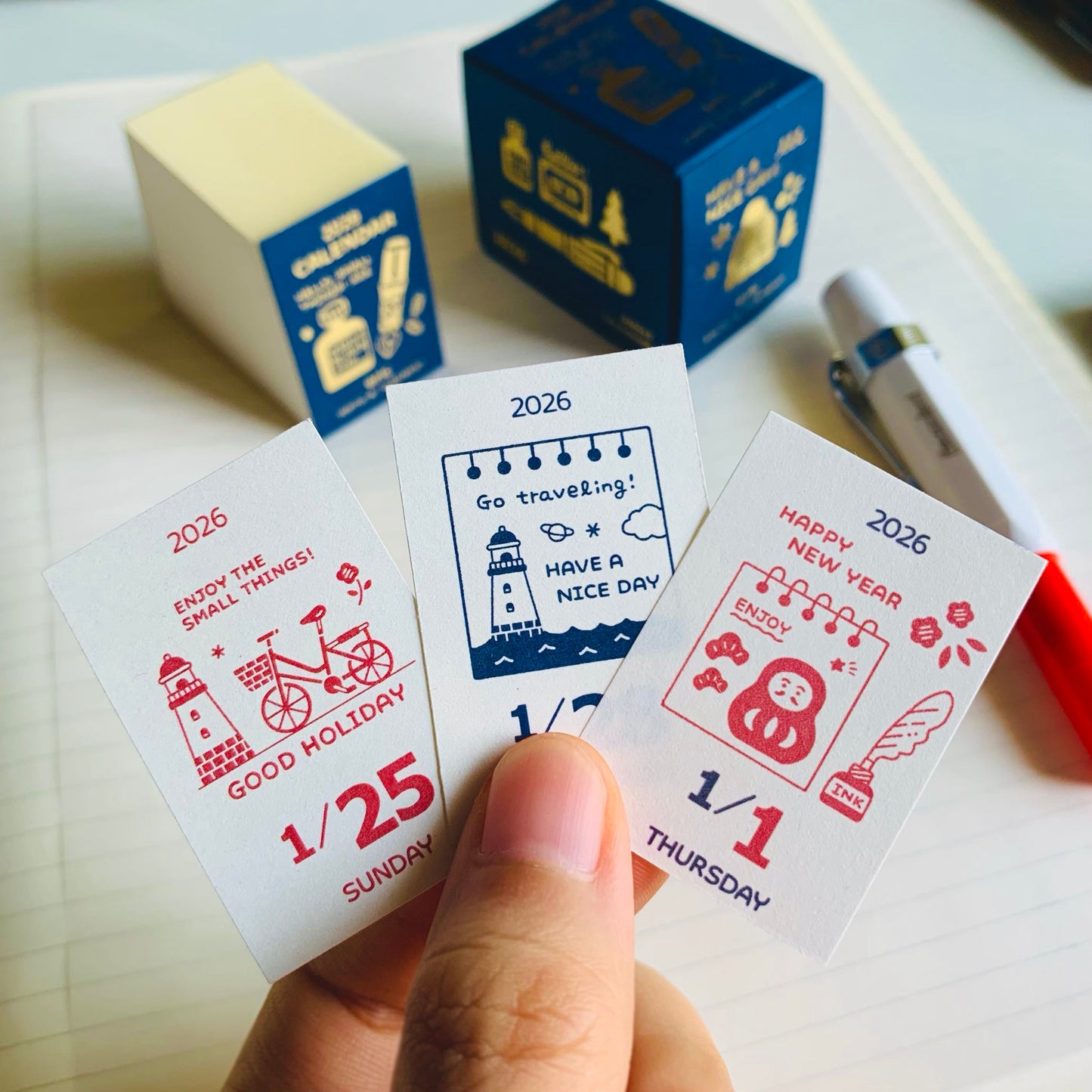 Shinnippon x Eric Hello Small Things! 2026 Calendar - Mini Mini Daily