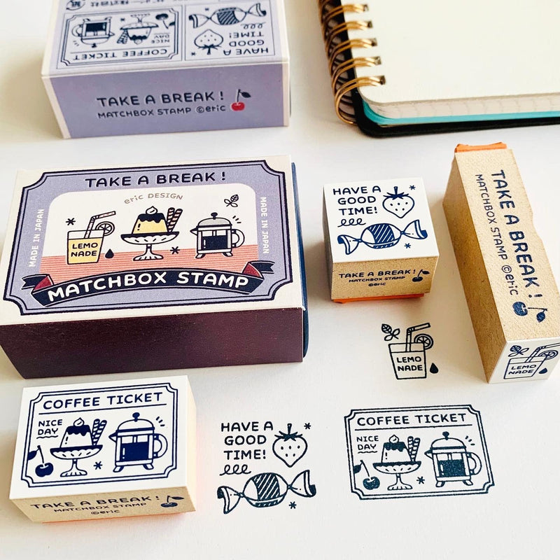 Sanby x Eric Hello Small Things! Matchbox Stamps