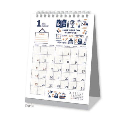 [PRE-ORDER] Shinnippon x Eric Hello Small Things! 2026 Calendar - Tabletop