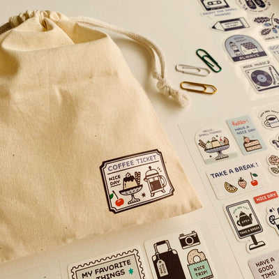 Sanby x Eric Hello Small Things! Multi-Sticker - Favourite
