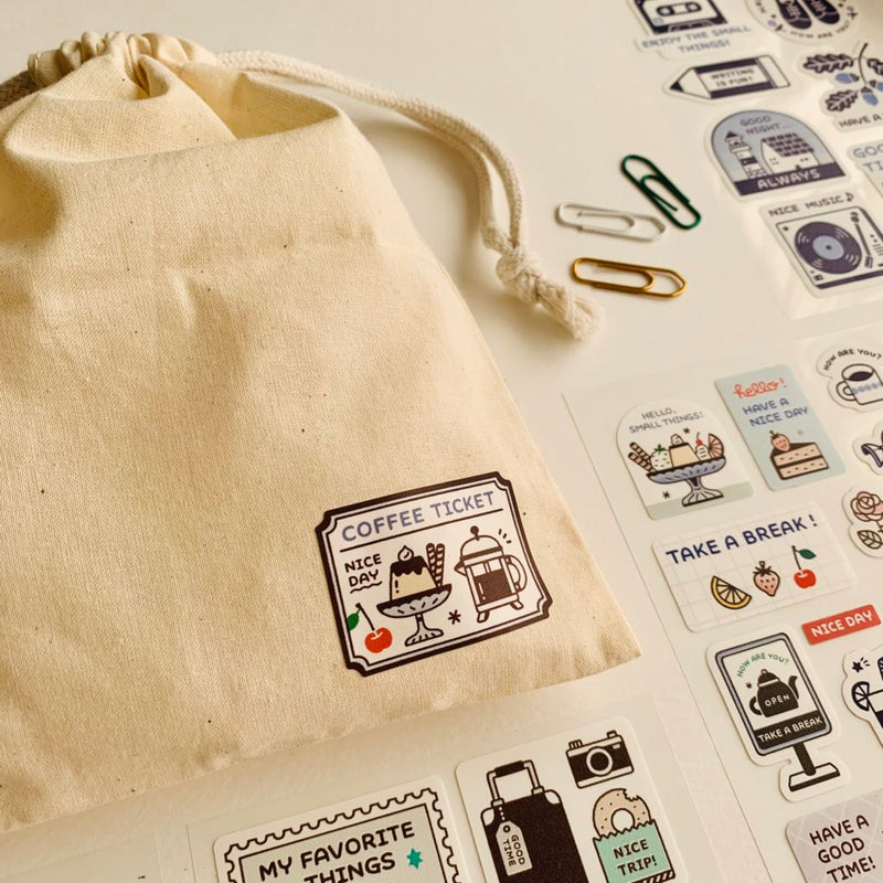 Sanby x Eric Hello Small Things! Multi-Sticker - Favourite