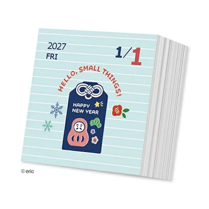 Eric Hello Small Things x Shinnippon 2027 Calendars - Colour Daily