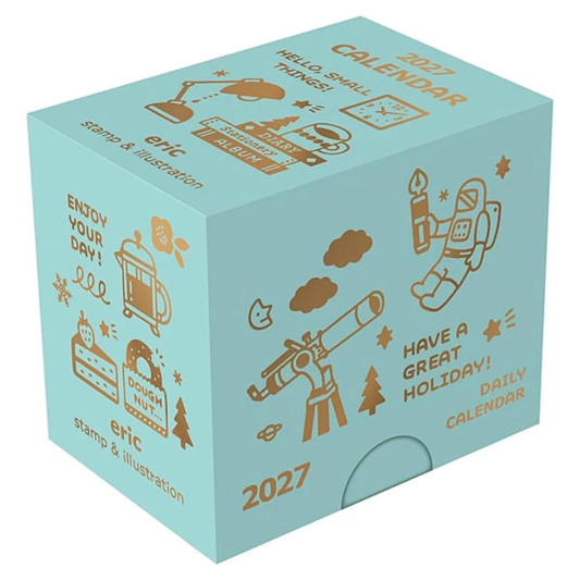 Eric Hello Small Things x Shinnippon 2027 Calendars - Mini Mini Daily