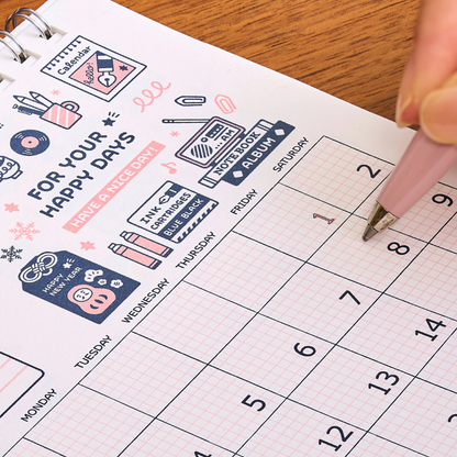 Eric Hello Small Things x Shinnippon 2027 Calendars - Tabletop