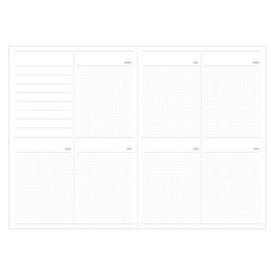 Mark's Undated Log Diary - Weekly