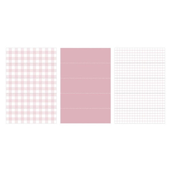 Mark's Masté Writable Perforated Masking Sheet - Gingham Check | Pink