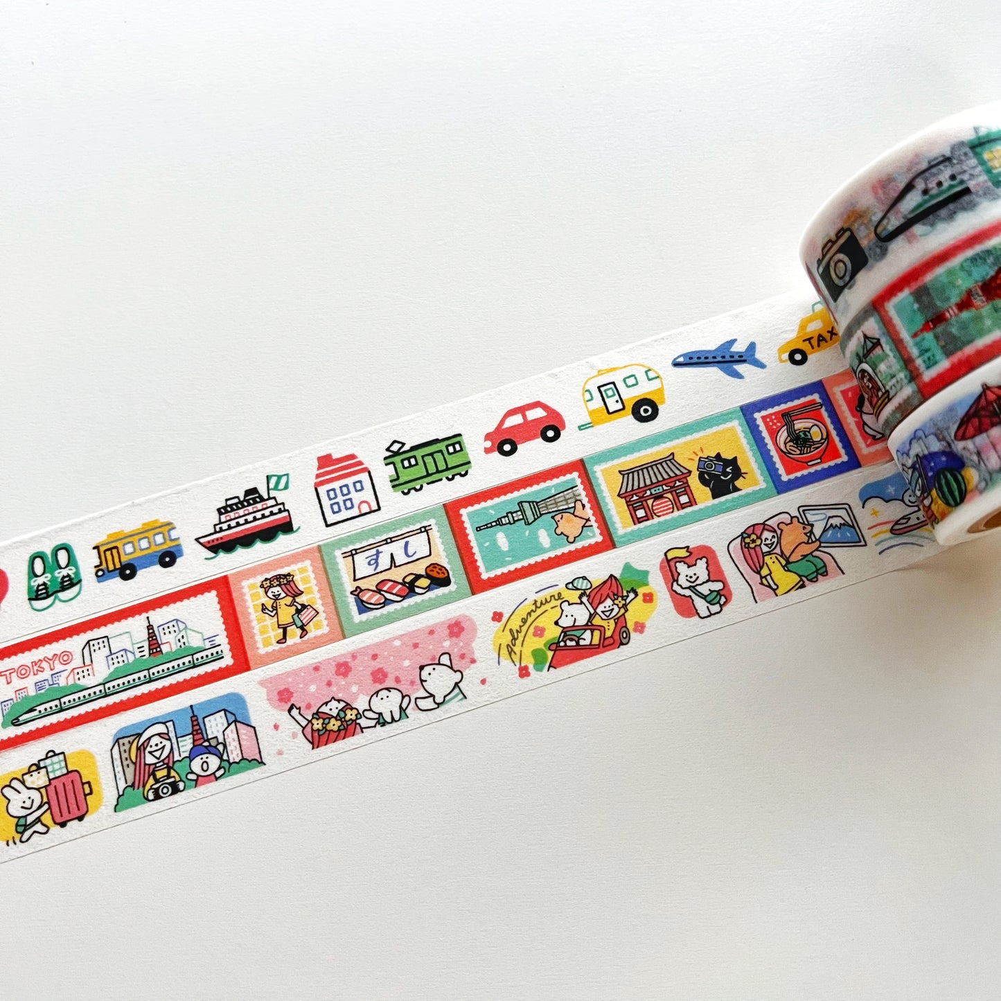 Sakuralala x Igloo*Dining* Gohobi Maste 365 Washi Tape - Tokyo