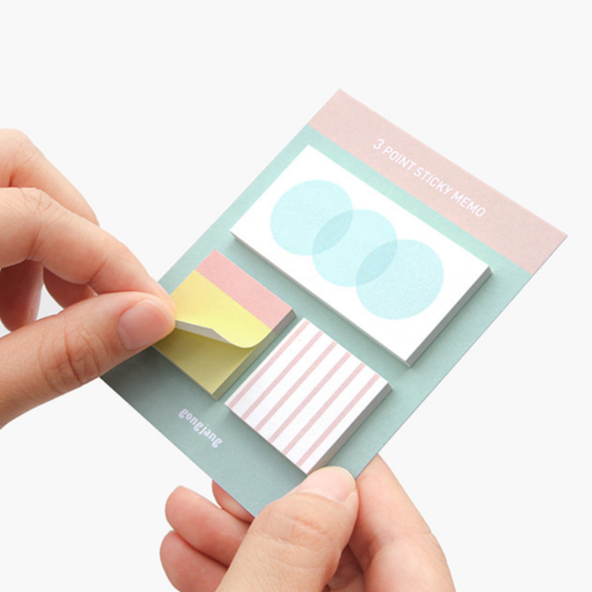 Gongjang 3 Point Sticky Notes