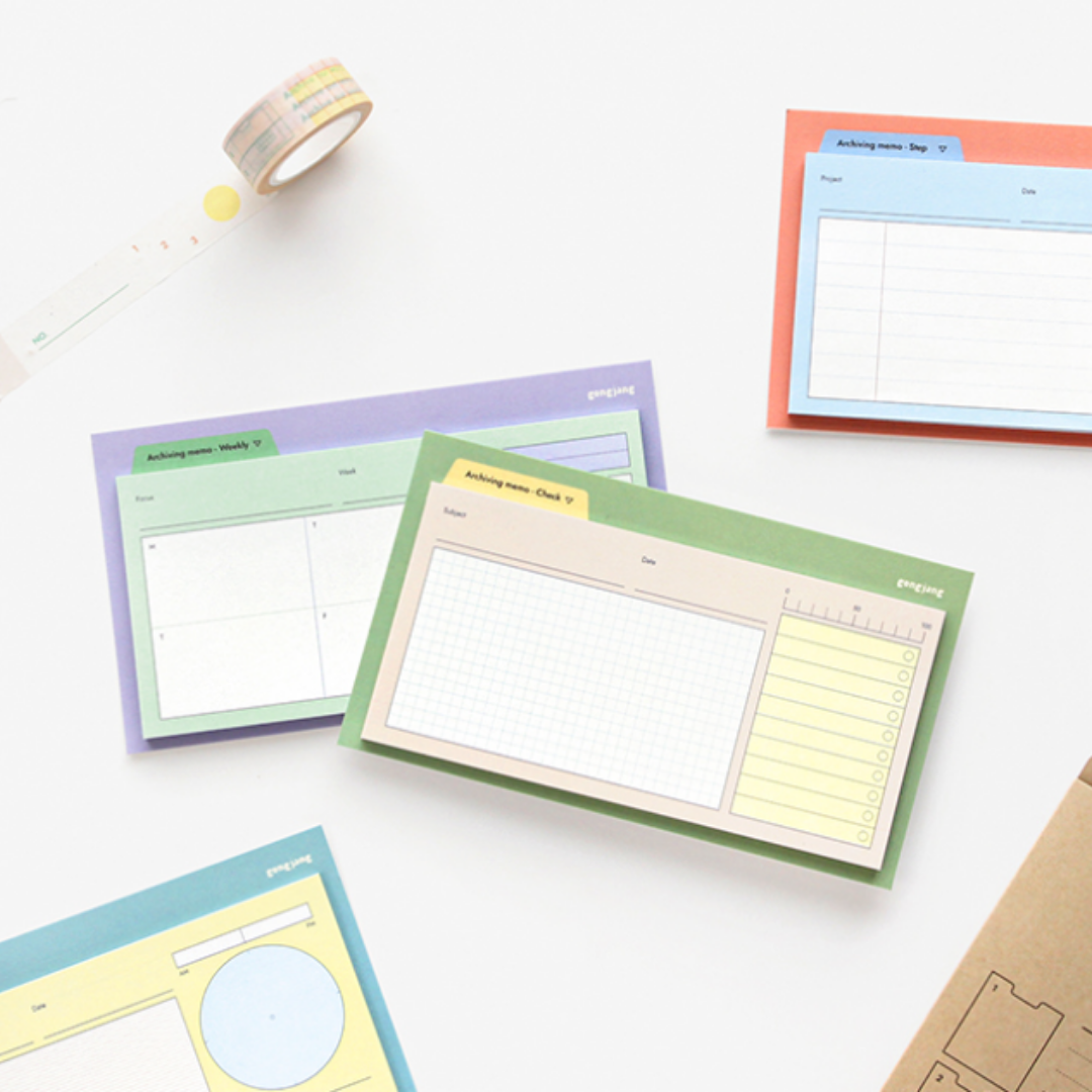 Gongjang Archiving Sticky Memo