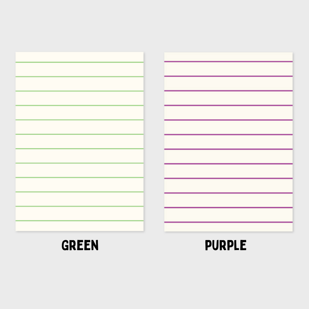 Gongjang B6 Lined Colour Note