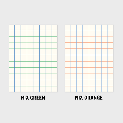 Gongjang B6 Grid Colour Note