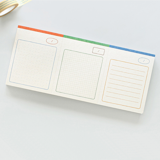 Gongjang Daily Index Memo Pad