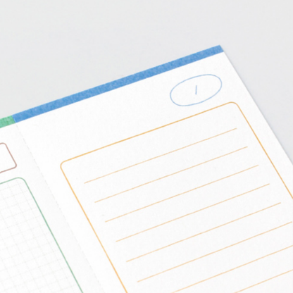 Gongjang Daily Index Memo Pad