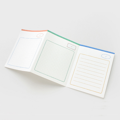 Gongjang Daily Index Memo Pad