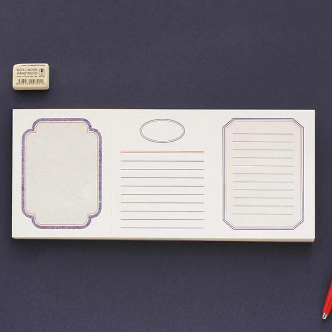 Gongjang Letter Memo Pad