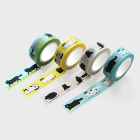 Gongjang Masking Tape - One Third Cat Ver. 2