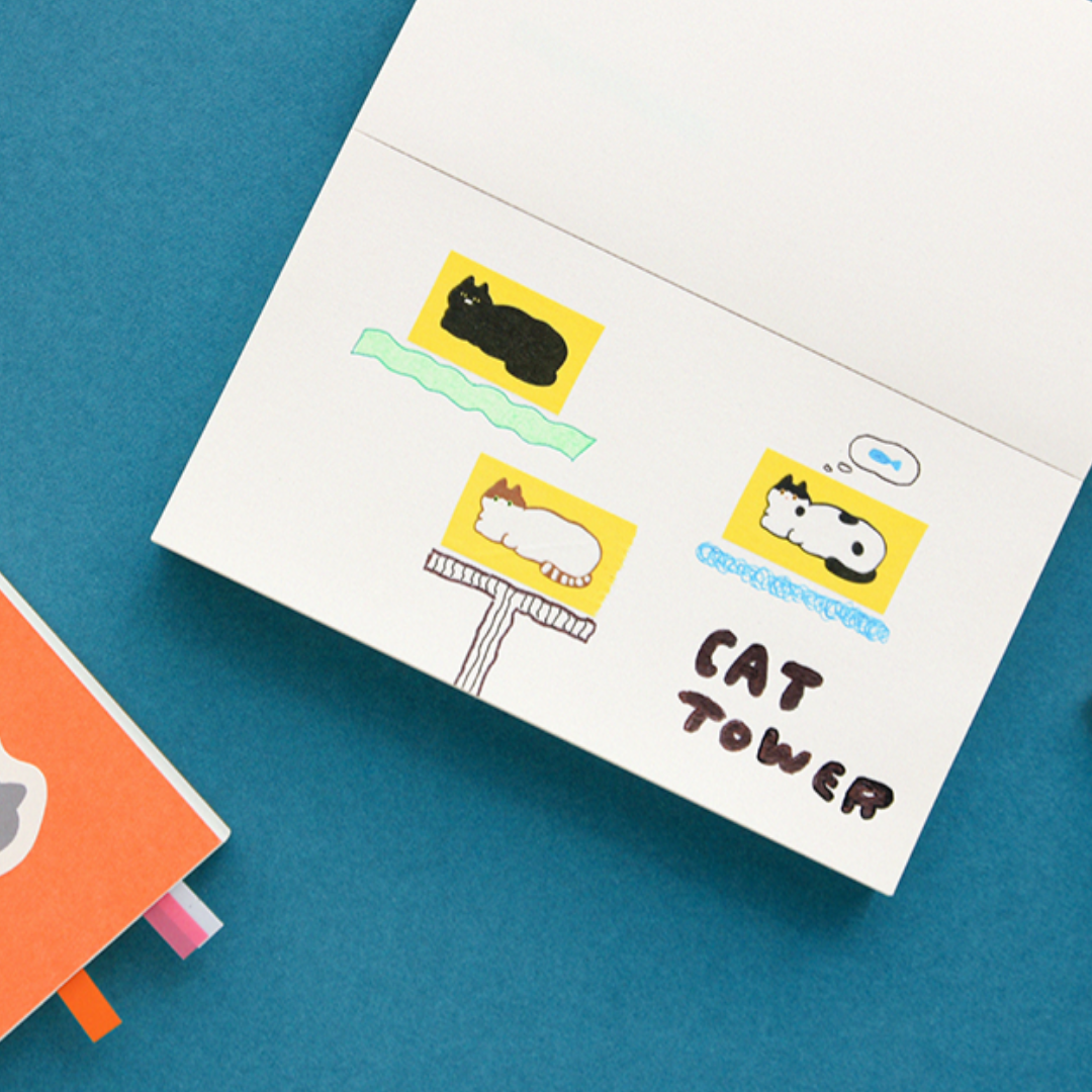 Gongjang Masking Tape - One Third Cat Ver. 2