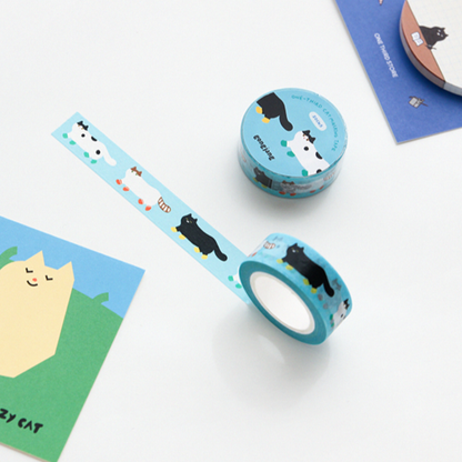 Gongjang Masking Tape - One Third Cat Ver. 2