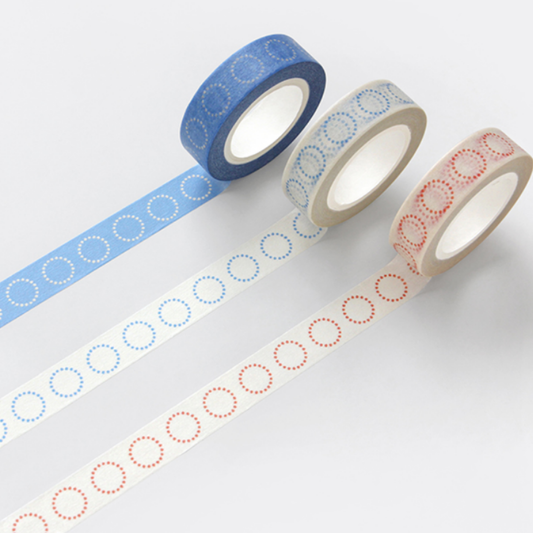 Gongjang Masking Tape - Cozy Circle