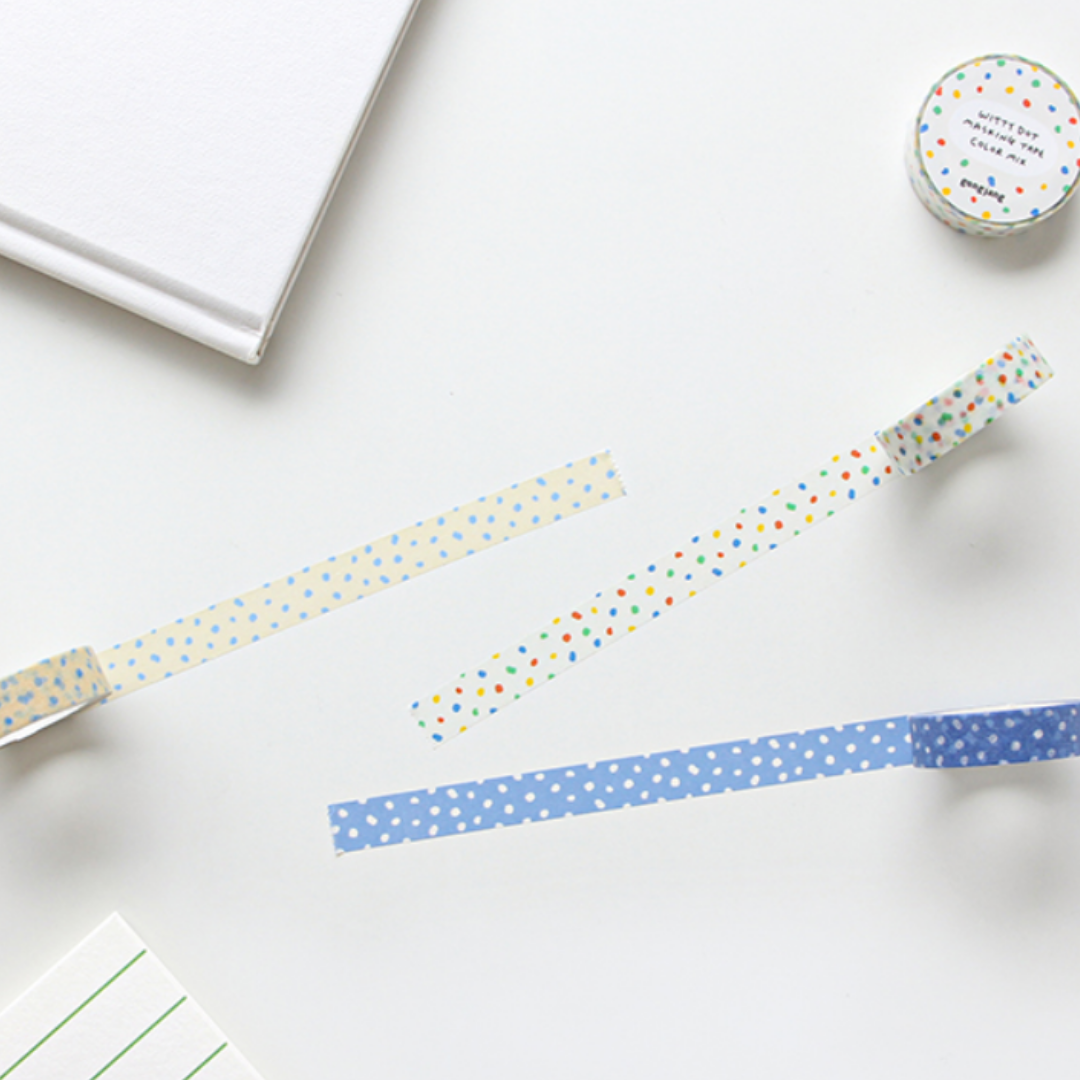 Gongjang Masking Tape - Witty Dot