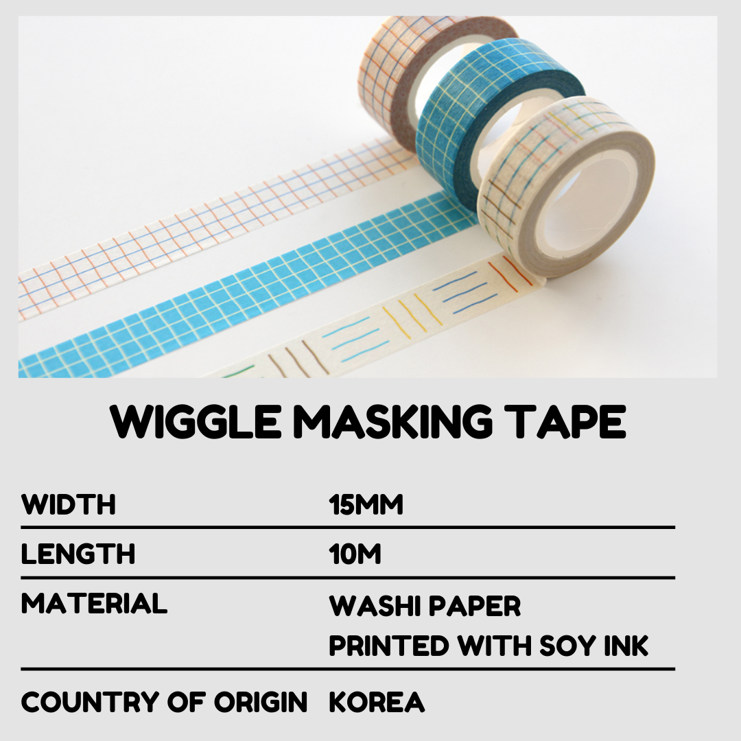 Gongjang Masking Tape - Wiggle