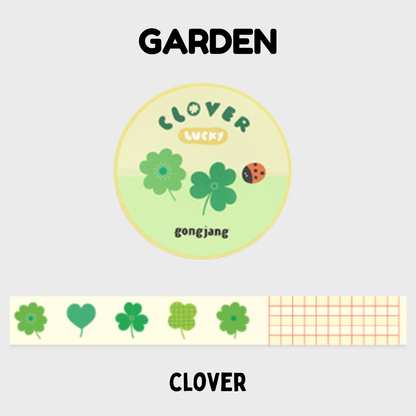 Gongjang Masking Tape - Garden