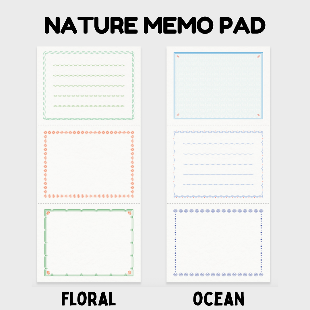 Gongjang Nature Memo Pad