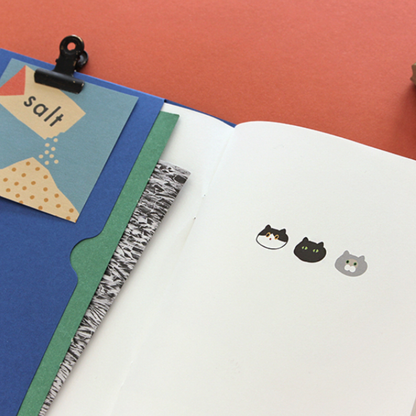 Gongjang B6 One Third Cat File Blank Note