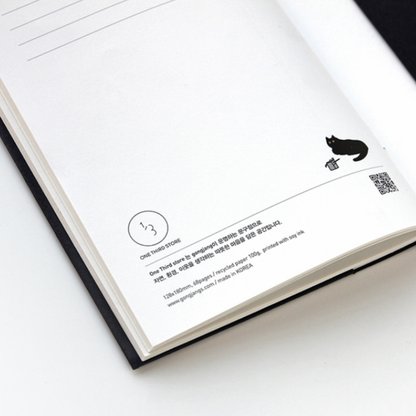 Gongjang B6 One Third Cat File Blank Note