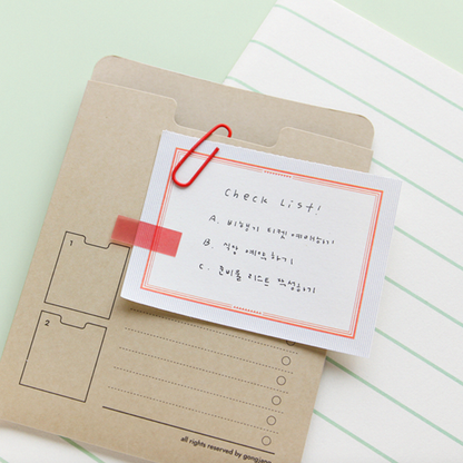 Gongjang Point Memo Pad