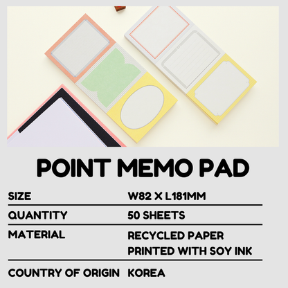 Gongjang Point Memo Pad