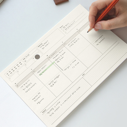 Gongjang Weekly Memo Pad