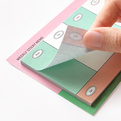 Gongjang Weekly Sticky Memo