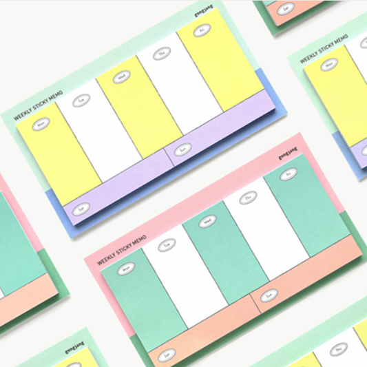 Gongjang Weekly Sticky Memo