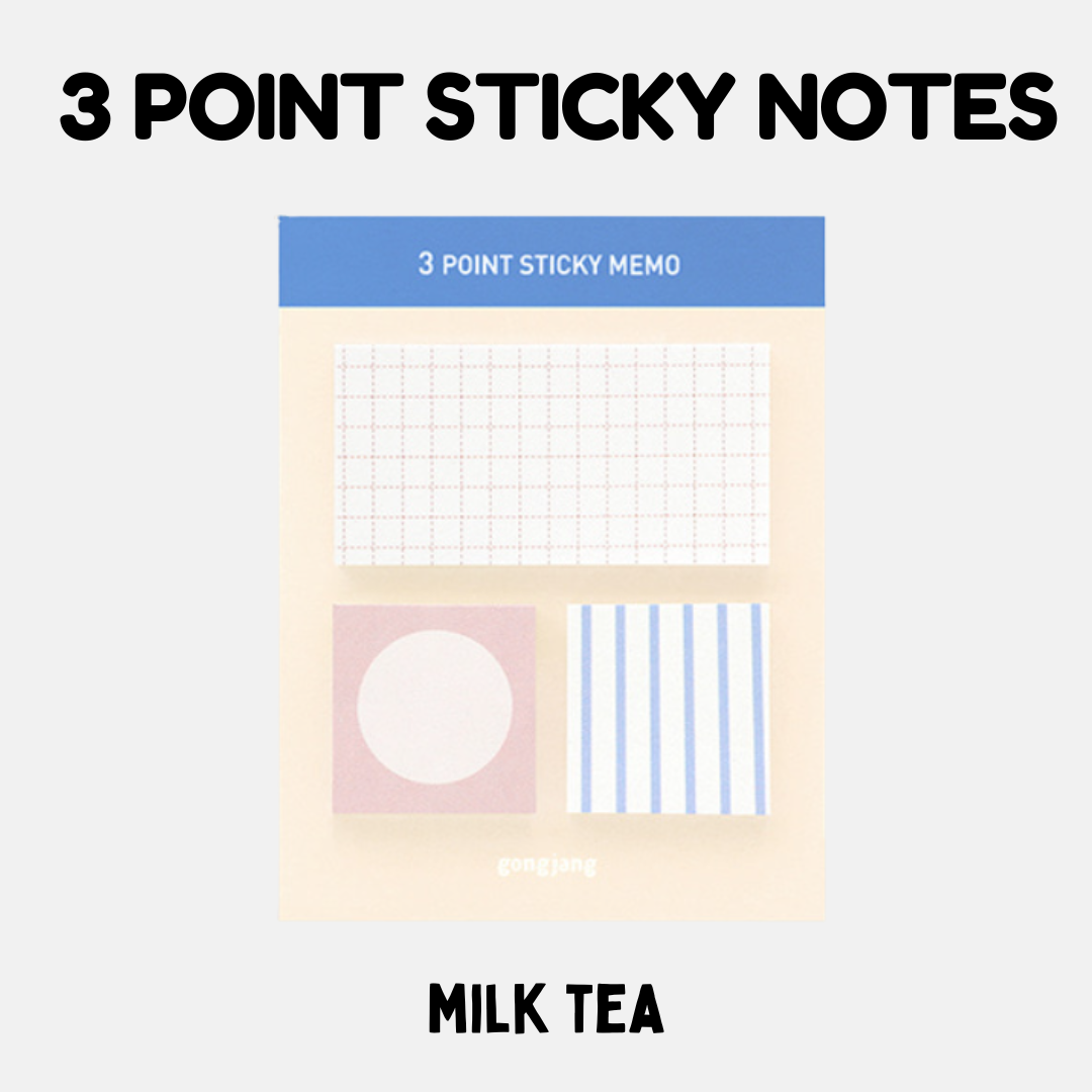 Gongjang 3 Point Sticky Notes
