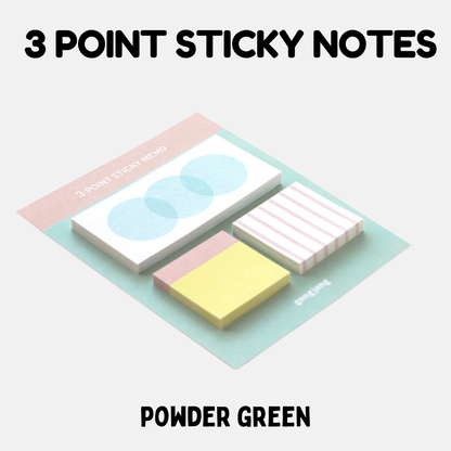 Gongjang 3 Point Sticky Notes