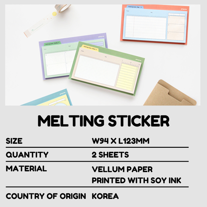 Gongjang Melting Sticker