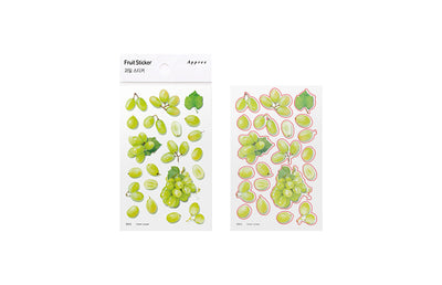 Appree Fruit Sticker - Green Grape