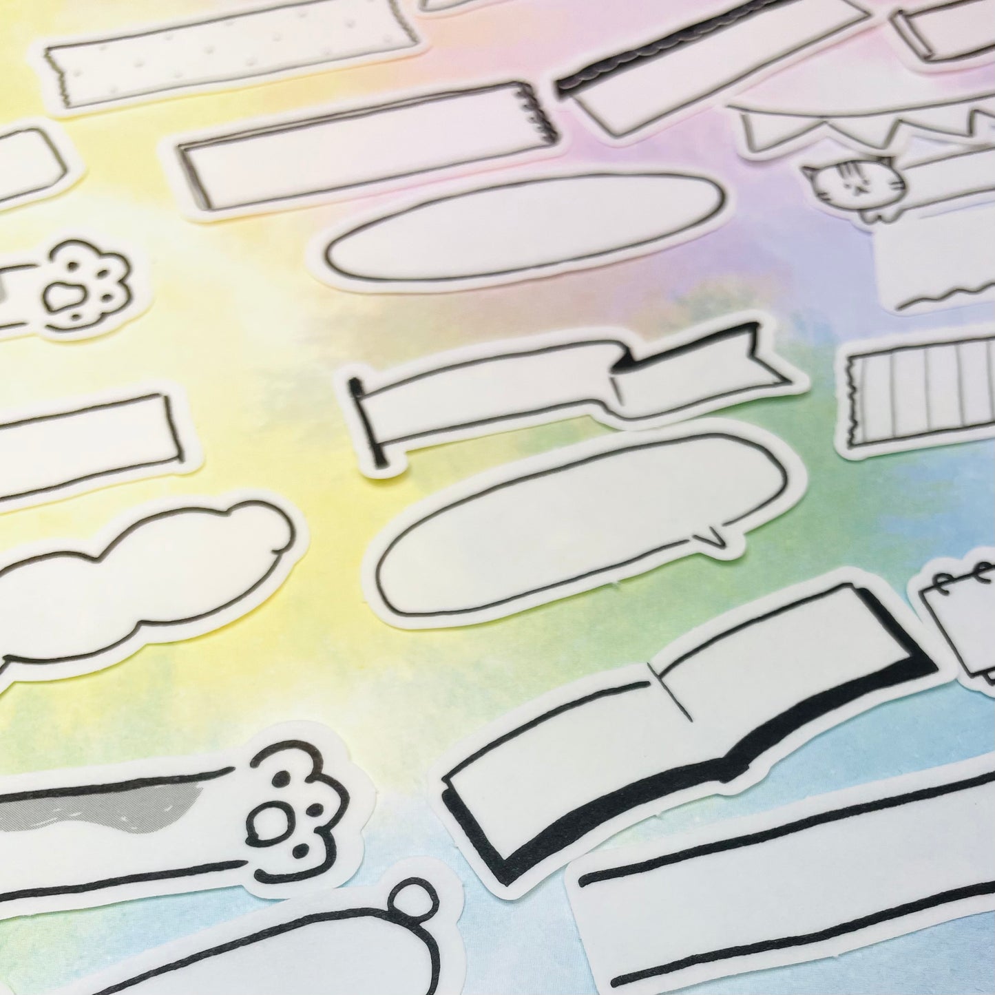 Mark's Masté Writable Masking Stickers