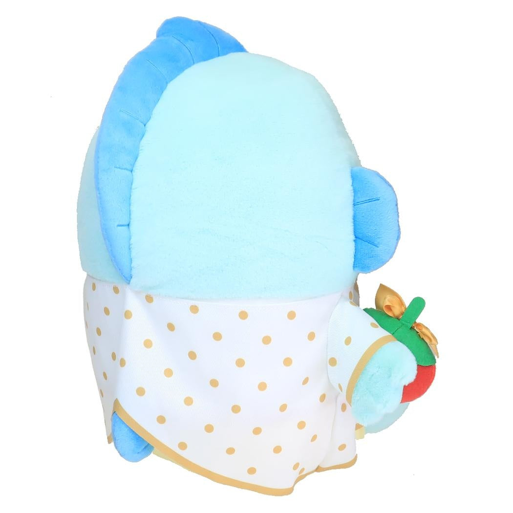Sanrio x 50th Anniversary Strawberry Newspaper Plush Toy - Hangyodon (M)