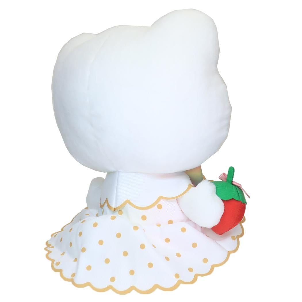 Sanrio x 50th Anniversary Strawberry Newspaper Plush Toy - Hello Kitty (M)