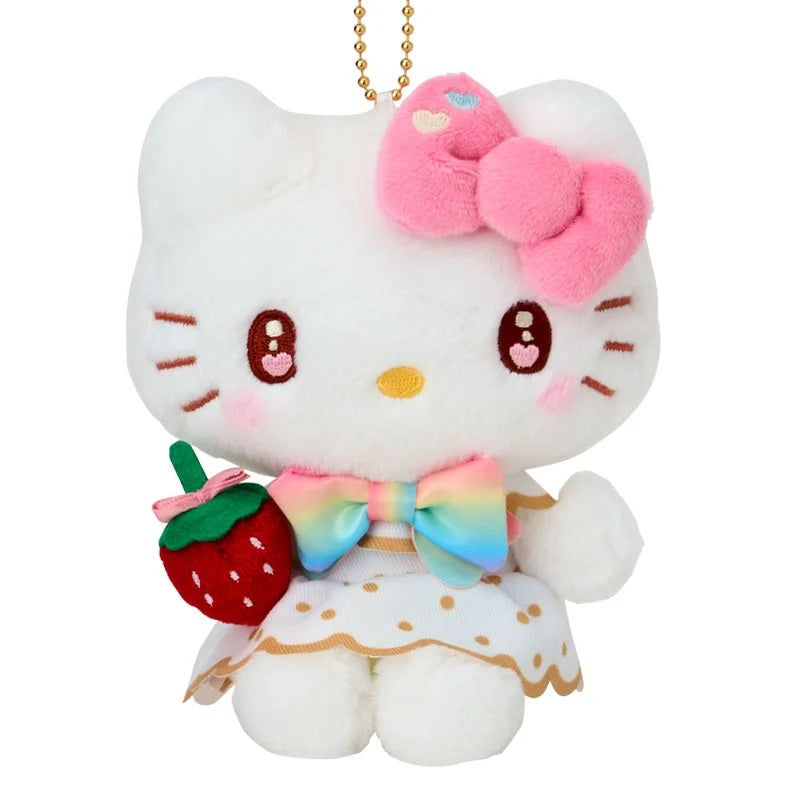 Sanrio x 50th Anniversary Strawberry Newspaper Mascot Holder - Hello Kitty