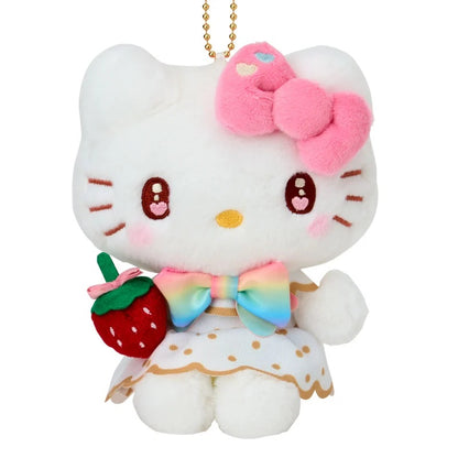 Sanrio x 50th Anniversary Strawberry Newspaper Mascot Holder - Hello Kitty