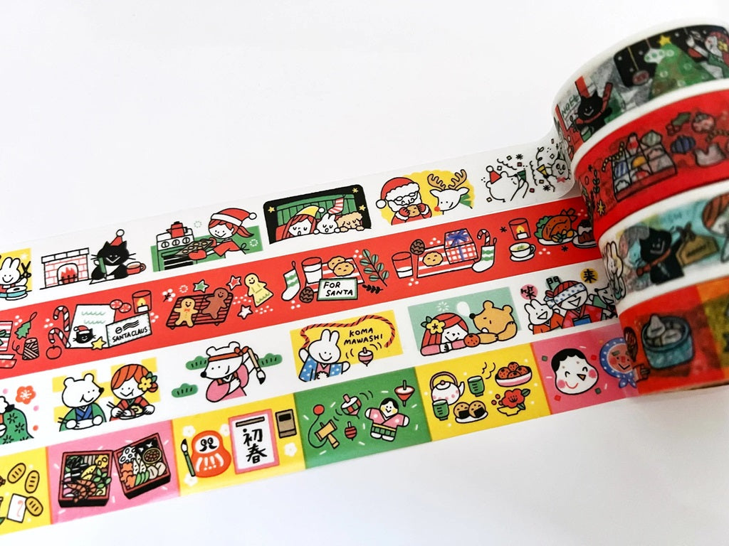 Sakuralala x Igloo*Dining* 365™ Gohobi Maste 365 Washi Tape - Holiday