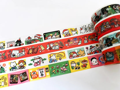 Sakuralala x Igloo*Dining* 365™ Gohobi Maste 365 Washi Tape - Holiday