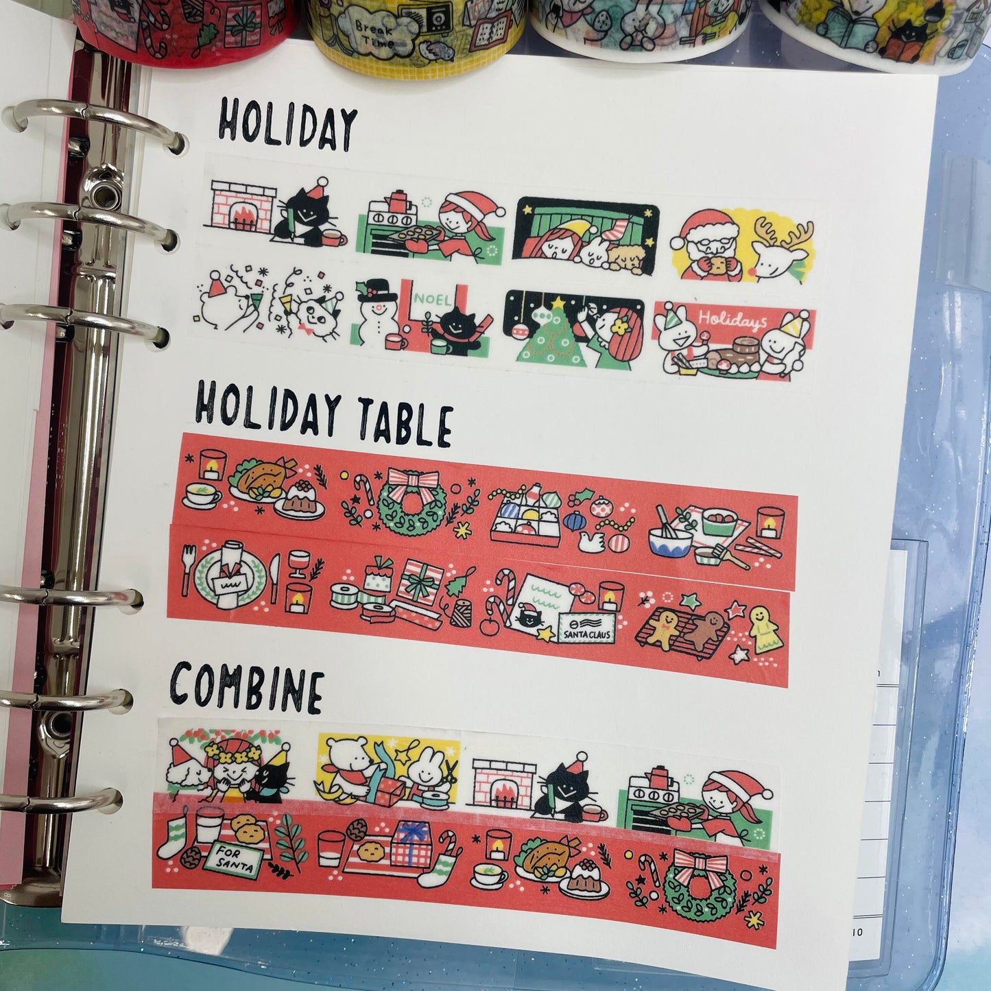 Sakuralala x Igloo*Dining* 365™ Gohobi Maste 365 Washi Tape - Holiday