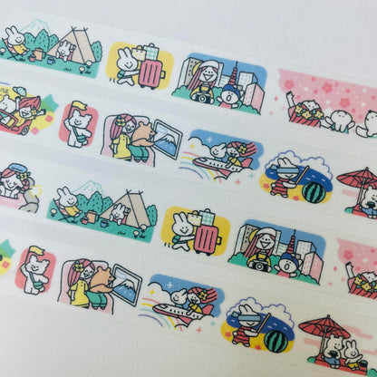 Sakuralala x Igloo*Dining* Gohobi Maste 365 Washi Tape - Adventure in Japan