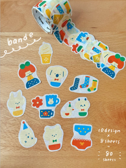 [BUNGUJOSHI 2025] Mizutama x Bungu Tsutaya x Bande Masking Stickers