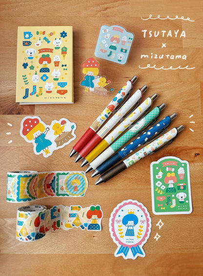 [BUNGUJOSHI 2025] Mizutama x Bungu Tsutaya x Pentel EnerGel Ballpoint Pens 0.5mm